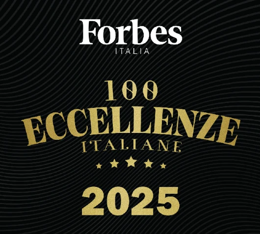 Forbes Italia 100 Eccellenze Italiane 2025 badge